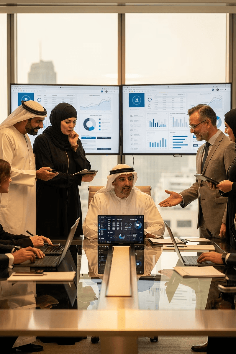 واجهة منصة Qotbox على الهاتف
